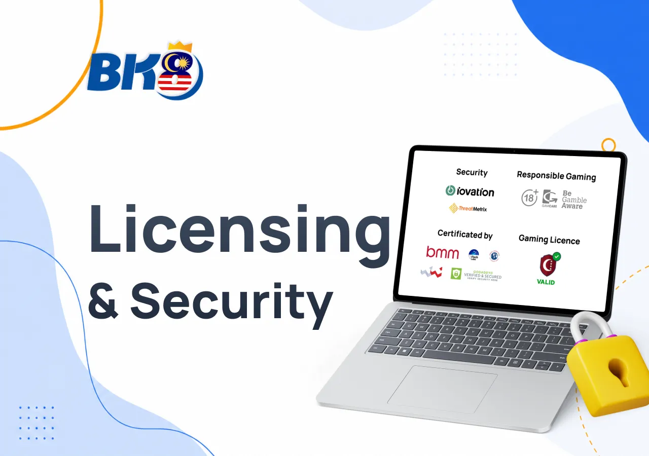 BK8 security and license